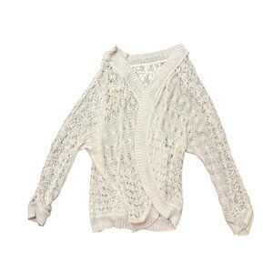 Aeropostale White Knit Sweater